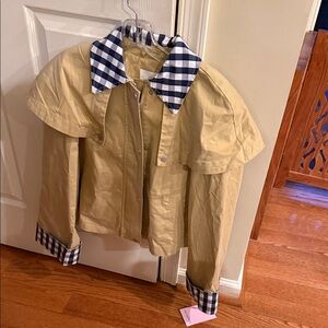 Avec Les Filles trench jacket with cape!!!